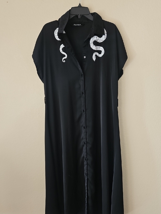 Disturbia Black Snake Dress Size 8 - Picture 3 of 9